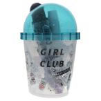 はみがきセット GIRL SNAP CLUB 歯ブラシセット スイートカフェシリーズ カミオジャパン 歯ブラシ＆ハミガキチューブ＆コップケース デンタルセット
