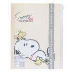  карман файл Logo лента имеется 6 карман прозрачный файл A4 Snoopy .... Snoopy Peanuts ka Mio Japan Zip застежка-молния есть новый . период подготовка канцелярские принадлежности 