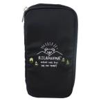 モバイルポーチ ガジェットポーチ リラックマ サンエックス キャンプ柄 ブラック マリモクラフト プレゼント