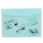 書類ケース クリア フラットポーチ スヌーピー カイト ピーナッツ マリモクラフト フラットケース 事務用品