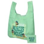 ショッピングバッグ エコバッグ トムとジェリー ワーナーブラザース マッスル 丸眞 お買い物かばん