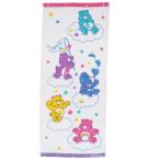 フェイスタオル ロングタオル ケアベア CareBears クラウドパステル 丸眞