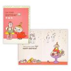  рождение праздник музыкальная шкатулка поздравительная открытка Moomin MO подарок .mii2 Северная Европа Япония отверстие Mark день рождения карта 