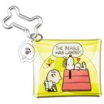 Mini сумка мульти- кейс SNLF желтый Life with Snoopy and Friends Snoopy Peanuts Япония отверстие Mark . покупка 