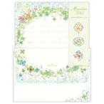  письмо комплект письмо комплект ma-belas зеленый forest Япония отверстие Mark бумага для писем & конверт 