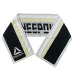 ジャガード スリム ロングタオル マフラータオル Reebok リーボック グレー ナストーコーポレーション 20×110cm 抗菌防臭効果