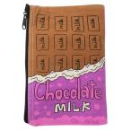 Yahoo! Yahoo!ショッピング(ヤフー ショッピング)キャンバス フラット ポーチ 平ポーチ チョコレート  オクタニコーポレーション 23.5×14.5cm