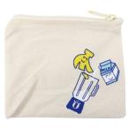 Yahoo! Yahoo!ショッピング(ヤフー ショッピング)ミニポーチ フラットポーチ おえかきさんシリーズ バナナミルクの作り方 オクタニコーポレーション コスメポーチ 小物入れ