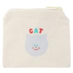 Yahoo! Yahoo!ショッピング(ヤフー ショッピング)フラットポーチ CAT ミニポーチ オクタニコーポレーション コスメポーチ 小物入れ