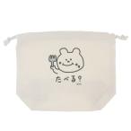 Yahoo! Yahoo!ショッピング(ヤフー ショッピング)巾着袋 きんちゃくポーチ たべる？ オクタニコーポレーション 小物入れ