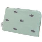 マスク ＆ ティッシュポーチ OSAKANA SEA マスクケース サメ クーリア