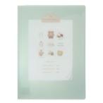  карман файл 8 карман прозрачный файл .... Moco мокка меню Koo задний новый . период подготовка канцелярские принадлежности симпатичный 