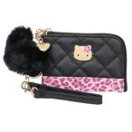  выгоревший на солнце участок Hello Kitty чехол для ключей стеганый леопардовая расцветка ключ чехол для пропуска розовый Sanrio кролик . покупка 