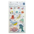  накладывающийся . веселый сиденье наклейка наклейка сиденье Shinzi Katohsinji Kato море x море. средний. живое существо наклейка . печать блокнот декоративный элемент 