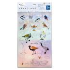  наклейка сиденье накладывающийся . веселый сиденье наклейка Aurora & Magic Hour x мир. миграция птица Shinzi Katohsinji Kato наклейка . печать блокнот декоративный элемент 