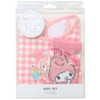  товары для малышей baby комплект bib & носки My Melody проверка маленький planet Sanrio подарок подарок нагрудник & младенец для носки рождение . покупка 