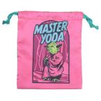 リボン巾着 きんちゃくポーチ 巾着袋 スターウォーズ ヨーダ ピンク STAR WARS スモールプラネット 小物入れ