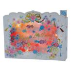  день рождения карта цельный свет & мелодия - карта поздравительная открытка звук .. цветок Sanrio день рождения праздник сообщение карта 