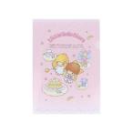  прозрачный папка - прозрачный файл A4 Little Twin Stars retro Sunstar канцелярские принадлежности Sanrio 