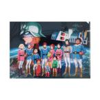 прозрачный папка -A4 одиночный металлик файл ключ visual B Mobile Suit Gundam Sunstar канцелярские принадлежности коллекция канцелярские принадлежности сделано в Японии 