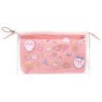ペンケース クリアポーチ mitteミッテ ちいかわ＆ハチワレ ちいかわ サンスター文具 筆箱 小物入れ 爆買
