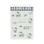  Hello Kitty блокнот для заметок W кольцо память A7 черный Sanrio Sunstar канцелярские принадлежности 