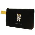 Yahoo! Yahoo!ショッピング(ヤフー ショッピング)帆布 フラットケース フラットポーチ トラのペット pokefasu ポケファス ツジセル