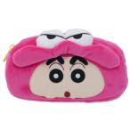 ペンケース ぬいぐるみ フェイス ペンポーチ 着ぐるみワニ山さん クレヨンしんちゃん ティーズファクトリー 筆箱 爆買
