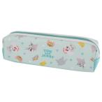 Yahoo! Yahoo!ショッピング(ヤフー ショッピング)BOX スリム ポーチ 筆箱 ワーナーブラザース トムとジェリー フェイシーズ ミントグリー