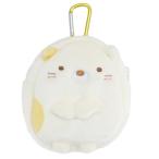 Yahoo! Yahoo!ショッピング(ヤフー ショッピング)ミニポーチ カラビナ付き ぬいぐるみポーチ すみっコぐらし ねこ サンエックス ユニック
