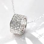 ��������� ŷ���� �ѥ��� ��� �ͥå��쥹 0.8ct K18WG �ڥ����� ��󥰥����� [diap0004]