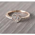 K18 0.3ct ��������� ŷ���� �ϡ��� �ѥ������ �ϡ��ȥ������ 0.3����å� [diar0080]