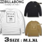 ビラボン ロンT メンズ サーフブランド BILLABONG 長袖Tシャツ ロングスリーブ 刺繍ロゴ BC011-051