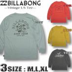 ビラボン ロンT メンズ サーフブランド BILLABONG ドロップショルダー ゆったり 長袖Tシャツ ロングスリーブ BC011-054