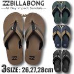 最短翌日配達 ビラボン ビーチサンダル ビーサン サンダル 痛くない BILLABONG メンズ サーフブランド 26cm,27cm,28cm BE011-931