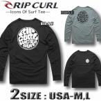 最短翌日配達 リップカール RIP CURL メンズ 長袖 ラッシュガード ロンT 水陸両用 サーフブランド 水着 サーフブランド アウトレット UPF50+ RIP-12EMRV