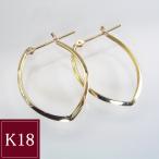 ピアス アクセサリー k18 18金 ゴール