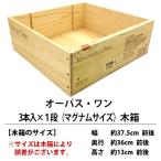 ワイン 木箱 オーパス ワンマグナムサイズ 3本入り用 3本×1段 ワイン^ZNWOOD26^