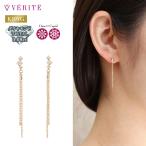 QIREINI K10YG ダイヤモンドピアス ジュエリー 101708010108