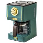 Toffy アロマドリップコーヒーメーカー コーヒーメーカー 珈琲 粉 30分 保温 濃さ調整 蒸らし マイルド 濃い ストロング 水洗 レトロ おしゃれ トフィー