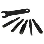 ショッピングKYOCERA リョービ RYOBI 京セラ KYOCERA 電動彫刻刀用替刃セット 5ホンイリ