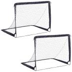  футбольные врата складной 2 шт. комплект 124×95cm черный место хранения сумка имеется салон наружный закрытый перевозка тренировка футбол футзал футбол тренировка для сеть 