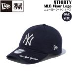 ショッピングニューエラ キャップ ニューエラ キャップ 9THIRTY NEWERA ニューヨーク・ヤンキース VISOR LOGO ネイビー 帽子