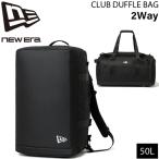 ニューエラ ダッフルバッグ NEWERA CLUB DUFFLE BAG ブラック 約50L ポリエステル