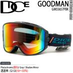 ショッピングＧＧ 25-26 ダイス グッドマン PBK 調光×グレイ/シャドーミラー DICE GOODMAN スキー スノーボード ゴーグル 25-26-GG-DIC