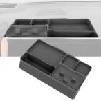 ショッピング小物 トヨタ アルファード 40系/ヴェルファイア 40系  2023~専用 ダッシュボードトレイ ナビトレイ 収納ボックス シリコン製 仕切り 蓋付き 小物入れ 取り付け簡単