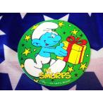  Smurf стикер подарок рисунок 006 диаметр примерно 9 см. круглый модель SMURF
