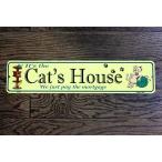  домик для кошек american жестяная пластина табличка Cat's House Mini Street автограф America смешанные товары american смешанные товары 