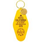 отель California брелок для ключа желтый пластиковый HOTLE CALIFORNIA Los Angeles mo-teru отель брелок для ключа 