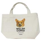  Corgi смешанные товары Mini большая сумка лицо рисунок парусина земля Corgi товары . прогулка сумка сумка для завтрака 